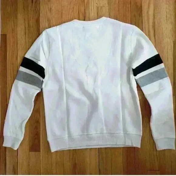 Fila White Newton Crew Neck Sweatshirt - Picture 2 of 5